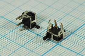 Микропереключатель 30В/0.1А, концевой включатель OFF-(ON); №9238 ПКонц 6,3x 3,7x 8,5\ 30\ 0,1\(SPST)-NO\\H9,5\\пра