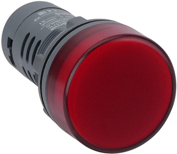 Лампа светосигнальная SB7 d22мм 230В AC красн. моноблочная SE SB7EV04MP Лампа светосигнальная SB7 d22мм 230В AC красн. моноблочная SE SB7EV04MP