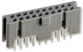 8520-4500PL, Гнездо, IDC, "мама", PIN: 20, прямой, THT, позолота, 3А, 2,54мм