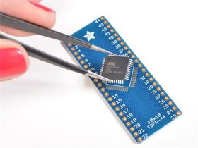 1162, SMT Breakout PCB for 44-QFN or 44-TQFP - 3 Pack