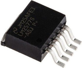 LM2577S-ADJ/NOPB, Conv DC-DC 3.5V to 40V Step Up Single-Out 11.6V to 12.4V 3A 6-Pin(5+Tab) DDPAK Tub LM2577S-ADJ/NOPB, Conv DC-DC 3.5V to 40V Step Up Single-Out 11.6V to 12.4V 3A 6-Pin(5+Tab) DDPAK Tub