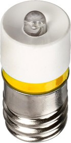 E10SY130A, Сменная светодиодная лампа, E10 / MES, Желтый, 225 мкд