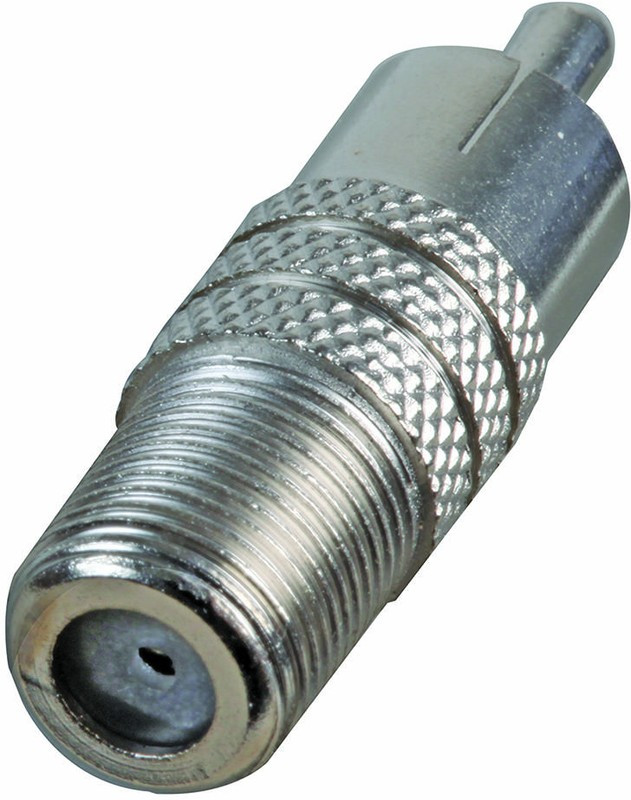 PSG08670, Переходник разъема, RCA / Phono, 1 вывод(-ов), Штекер, F Коаксиальный, 1 вывод(-ов), Гнездо