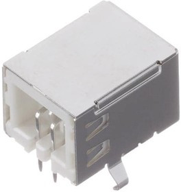XM7B-0442, USB Connectors RA Term w/Kink Term Model B