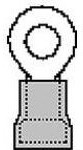 19073-0136, Terminals RING AVIKRIMP (C-540-14)