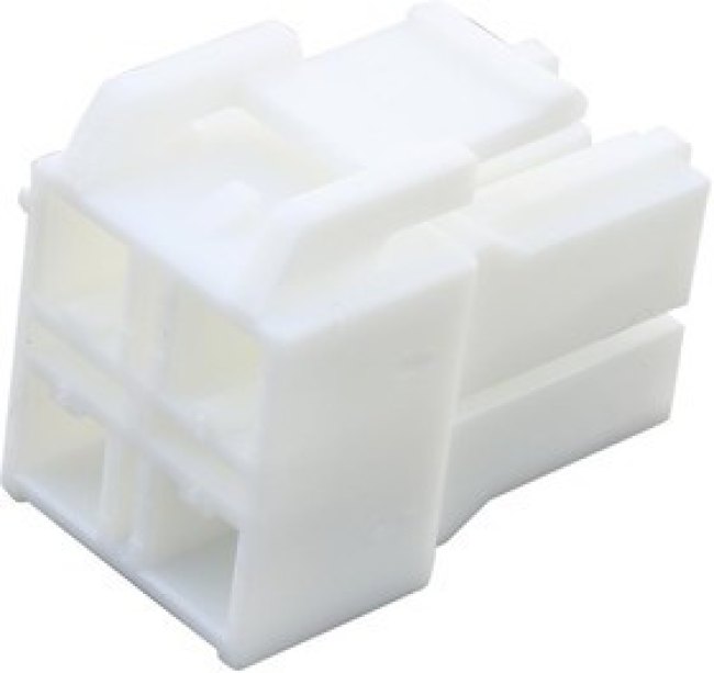 VYHP-04VD, 6.5mm 2x2P 4 1 P=6.5mm Rectangular Connectors Housings VYHP-04VD, 6.5mm 2x2P 4 1 P=6.5mm Rectangular Connectors Housings