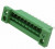 0707303, Pluggable Terminal Blocks 9 Pos 5.08mm pitch Feed Through Header