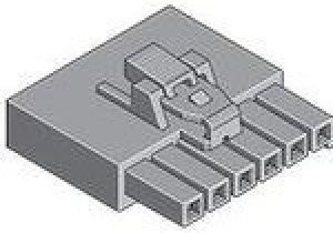 172256-1006, Conn Housing F 6 POS 3.5mm Crimp ST Cable Mount Black Ultra-Fit™ Bag 172256-1006, Conn Housing F 6 POS 3.5mm Crimp ST Cable Mount Black Ultra-Fit™ Bag