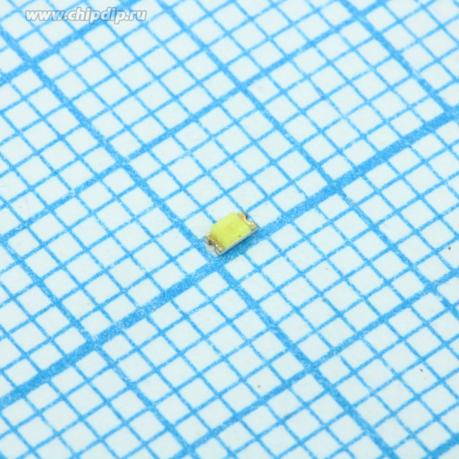 HSMW-C191-U0000, Светодиод SMD белый 950mcd 140° 0603 Flat