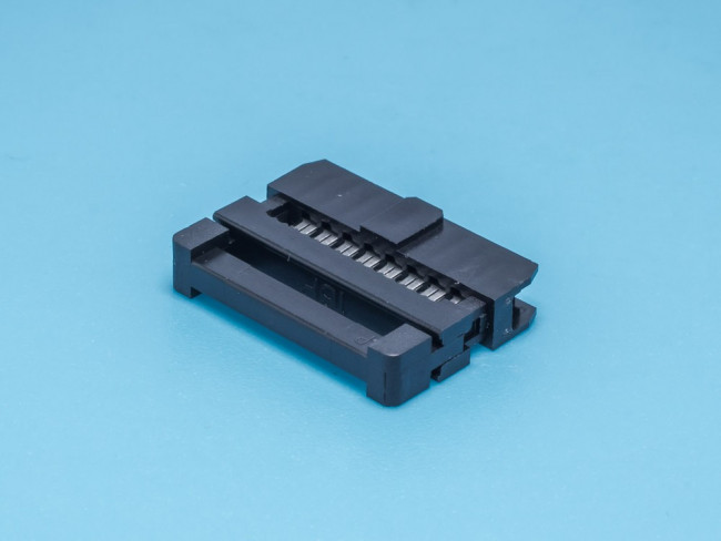 IDC2-16/2, Разъем IDC 2х8 гнездо на плоский кабель, шаг 2мм
