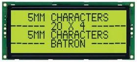 BTHQ42005VSS-STF-LED04, LCD MODULE, ALPHANUMERIC, 20X4