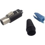 RT3FC-B, Гнездо XLR-mini на кабель прямое 3pin