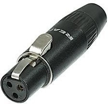 RT3FC-B, Гнездо XLR-mini на кабель прямое 3pin