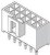105310-2310, Headers &amp; Wire Housings NanoFit Hdr Vt 10Ckt DR KNK Pns Ntl 30Au