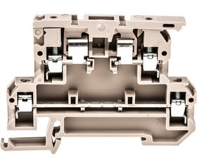 9532440000, SAK Series Beige Fused DIN Rail Terminal, 0.5 4mm², Double-Level, Screw Termination, Fused 9532440000, SAK Series Beige Fused DIN Rail Terminal, 0.5 4mm², Double-Level, Screw Termination, Fused