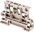 9532440000, SAK Series Beige Fused DIN Rail Terminal, 0.5 4mm², Double-Level, Screw Termination, Fused