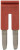 XW5S-P2.5-2RD, Terminal Block Tools & Accessories Shrt Bar 2.5mm 2 pole Red XW5S-P2.5-2RD, Terminal Block Tools & Accessories Shrt Bar 2.5mm 2 pole Red