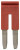 XW5S-P2.5-2RD, Terminal Block Tools & Accessories Shrt Bar 2.5mm 2 pole Red XW5S-P2.5-2RD, Terminal Block Tools & Accessories Shrt Bar 2.5mm 2 pole Red