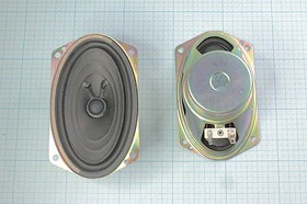 Динамик прямоугольный в металлическом корпусе 128x 77x57мм, 8 Ом,10Вт, мембрана бумажная; №15050 дин Динамик прямоугольный в металлическом корпусе 128x 77x57мм, 8 Ом,10Вт, мембрана бумажная; №15050 дин