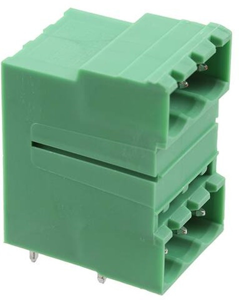 1736687, Pluggable Terminal Blocks 3 Pos 5mm pitch Through Hole Header