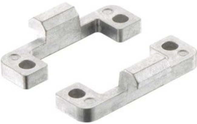 09330009984, Heavy Duty Power Connectors PANEL FIXING HAN 10B METAL