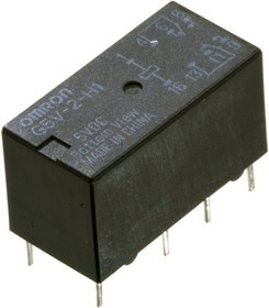 G5V2H15DC, Signal Relay 5VDC 1A DPDT(20.5x10.1x11.5)mm THT G5V2H15DC, Signal Relay 5VDC 1A DPDT(20.5x10.1x11.5)mm THT