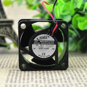 Вентилятор Adda DC Brushless Modelc AD0424HB-B31 DC 24v 0.12A 2pin 40x28