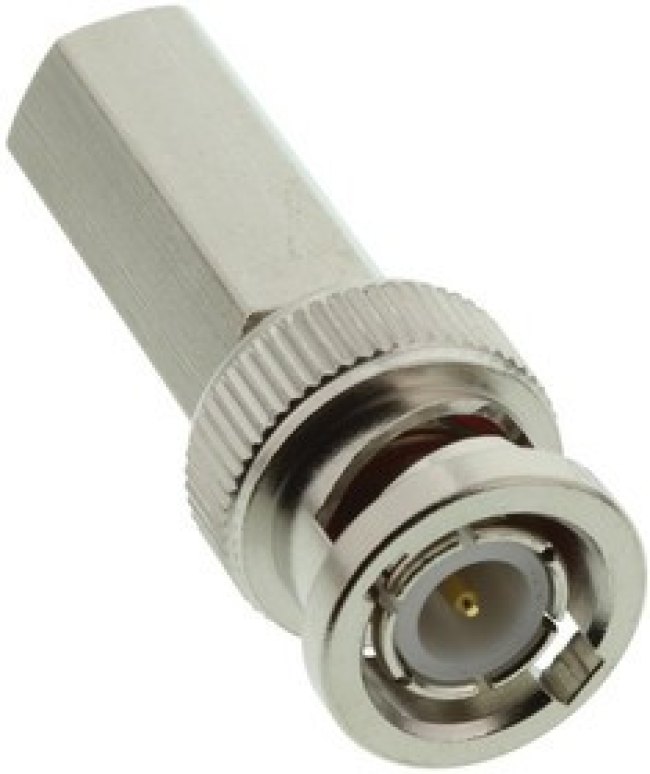 31-5137-RFX, RF/COAXIAL BNC PLUG, STR 50 OHM, TWIST ON