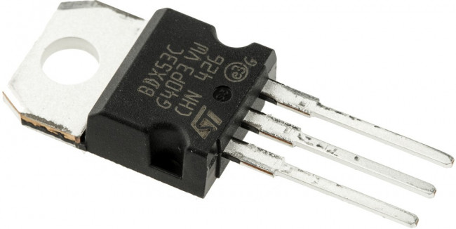 BDX53C, Trans Darlington NPN 100V 8A 60000mW 3-Pin(3+Tab) TO-220AB Tube BDX53C, Trans Darlington NPN 100V 8A 60000mW 3-Pin(3+Tab) TO-220AB Tube