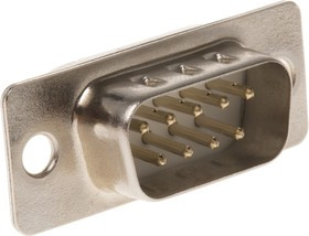 61800924823, 618 9 Way Cable Mount D-sub Connector Plug, 2.77mm Pitch 61800924823, 618 9 Way Cable Mount D-sub Connector Plug, 2.77mm Pitch