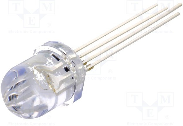 OSTAMA8131A, LED; 8mm; RGB; 30°; Front: convex; 1.8?2.6/2.9?3.6/2.9?3.6V; round