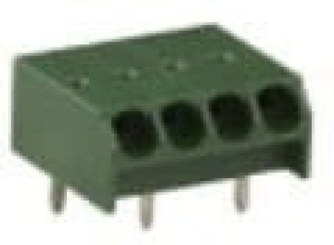 1-2834019-4, Fixed Terminal Blocks 4POS 3.5MM THTS CONN