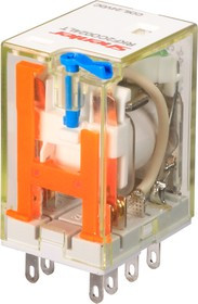 Реле RKF2CO220LT, 2CO, 12A(250VAC/30VDC), 220VDC, мех. индикация, тест-кнопка с блокировкой, LED Реле RKF2CO220LT, 2CO, 12A(250VAC/30VDC), 220VDC, мех. индикация, тест-кнопка с блокировкой, LED