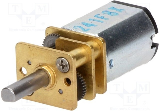 2380, Двигатель: DC, с редуктором, Medium Power, 6ВDC, 670мА, макс.76мНм