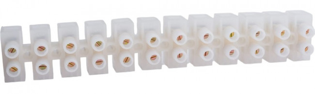 Колодка клеммная ЗВИ-80 10-25кв.мм 12 пар (Ф) полиэтилен IEK UZV3-080-25