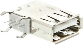 614004134726, USB Connectors WR-COM Type A 4Pin Up Right Female