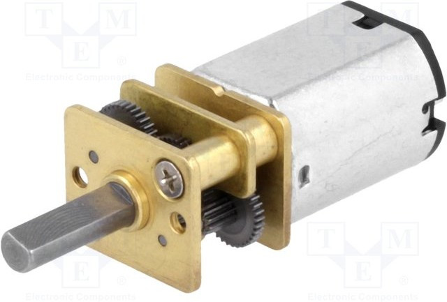 994, Двигатель: DC, с редуктором, HP, 6ВDC, 1,6А, Ось: D профиль, 298: 1