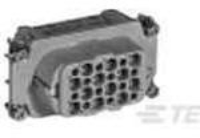 09100043006, HEAVY DUTY INSERT, PLUG, 4POS, 4A, CRIMP 09100043006, HEAVY DUTY INSERT, PLUG, 4POS, 4A, CRIMP