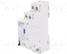 BI225-11/24VAC, Реле: установочное, бистабильное, NC + NO, Uобмотки: 24ВAC, 25А