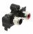 RCJ-2112, RCA Phono Connectors RCA jack 2P 1 x 2 HZ TH RD/BK