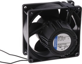 AC3200JH, AC 3200 J Series Axial Fan, 85 265 V ac, AC Operation, 144m³/h, 12W, 92 x 92 x 38mm