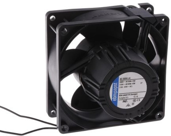 AC3200JH, AC 3200 J Series Axial Fan, 85 265 V ac, AC Operation, 144m³/h, 12W, 92 x 92 x 38mm AC3200JH, AC 3200 J Series Axial Fan, 85 265 V ac, AC Operation, 144m³/h, 12W, 92 x 92 x 38mm
