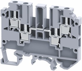 Клемма с четырьмя контактами винтовая OptiClip СMC-2.5-QUATTRO- (0.2-4)-I-BU син. КЭАЗ 289794