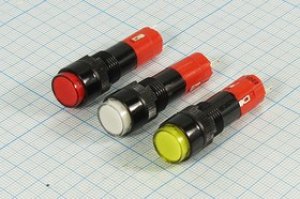 Переключатель кнопочный, d12, 220В, 1.0А, OFF-(ON), IL2Вбелый, контакты 5C, HS-208 Переключатель кнопочный, d12, 220В, 1.0А, OFF-(ON), IL2Вбелый, контакты 5C, HS-208