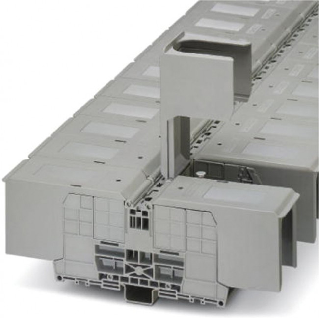 Клемма болтовая RBO 12-HC /49mm, 2 присоед., M12, 240mm2, 415A, 1000V, с защитными крышками, серая