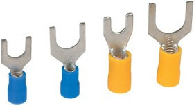 Наконечник вилочный изолированный 2.5-6кв.мм А=1.2мм желт. (уп.50шт) DKC 2C112P