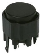K12PBK22.5N, Pushbutton Switches Key Switch N.O. SPDT 0.01A