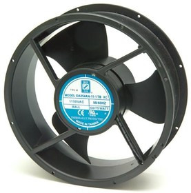 OA254AN-11-1WB, AC Fans Tubeaxial Fan, 254x254x89mm, 115VAC, 700CFM, 70W, 65dBA, 2200RPM, Ball, Leads