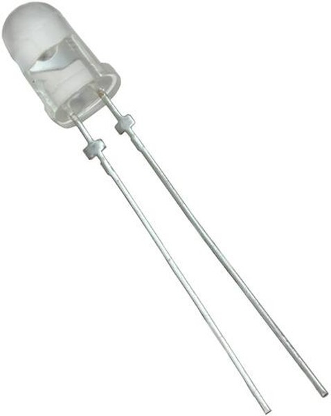 HLMP-EG2B-XY0DD, Standard LEDs - Through Hole Red, 626nm 23 Deg, 12000mcd max