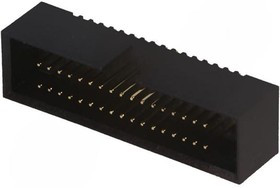 DS1031-16-34V8B, Гнездо, IDC, "папа", PIN 34, прямой, 1,27мм, THT, gold flash